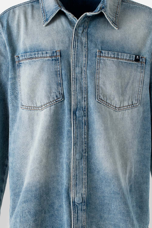 Card slide image -  CHAQUETA DE MOVIES TONO MEDIO EN DENIM PARA HOMBRE