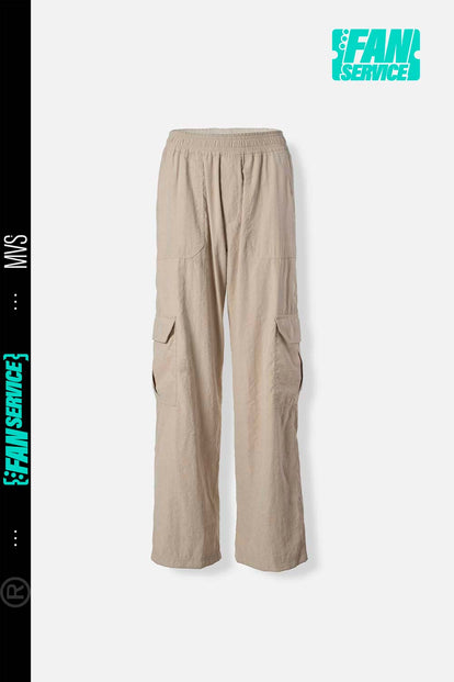 PANTALÓN DE MOVIES TIPO CARGO COLOR ARENA PARA MUJER