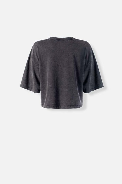 CAMISETA DE METALLICA BOXY FIT PARA MUJER