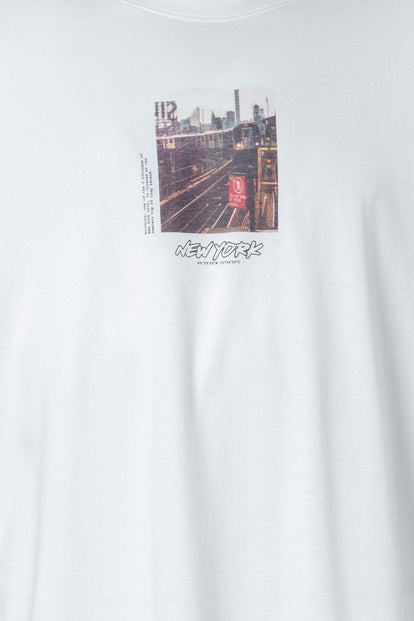 CAMISETA DE MOVIES OVERSIZED FIT PARA HOMBRE