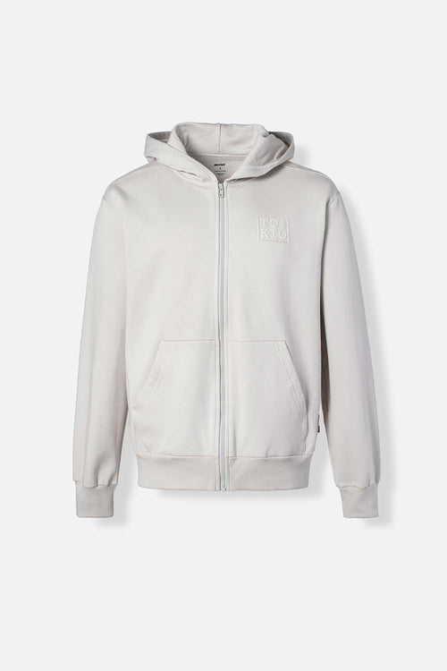 BUZO DE MOVIES GRIS CON CAPUCHA PARA HOMBRE
