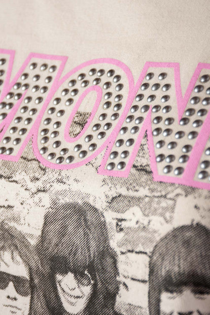 CAMISETA DE RAMONES REGULAR FIT PARA MUJER