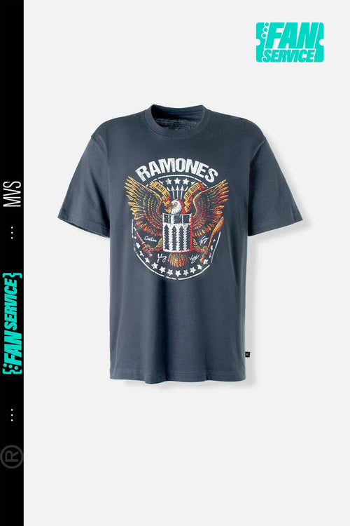 Card slide image -  CAMISETA DE MÚSICA MANGA CORTA GRIS GRAFITO PARA HOMBRE