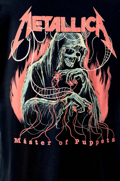 CAMISETA DE METALLICA RELAX FIT PARA HOMBRE