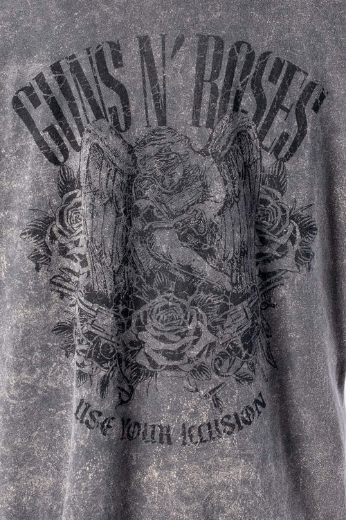 CAMISETA DE GUNS AND ROSES REGULAR FIT PARA HOMBRE