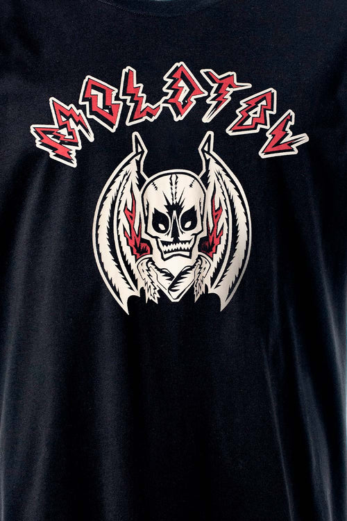 Card slide image -  CAMISETA DE MOLOTOV MANGA CORTA NEGRA PARA HOMBRE