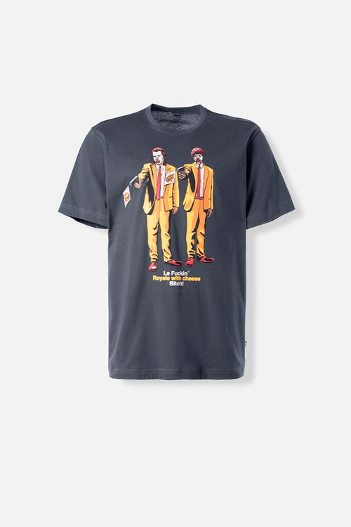 Card slide image -  CAMISETA DE MOVIES MANGA CORTA GRIS GRAFITO PARA HOMBRE