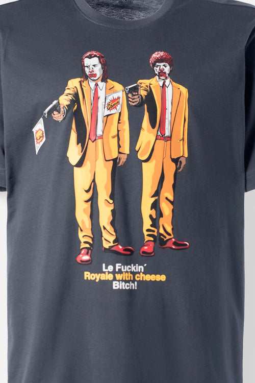 Card slide image -  CAMISETA DE MOVIES MANGA CORTA GRIS GRAFITO PARA HOMBRE