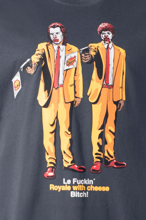 Card slide image -  CAMISETA DE MOVIES MANGA CORTA GRIS GRAFITO PARA HOMBRE