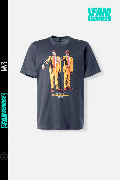  CAMISETA DE MOVIES MANGA CORTA GRIS GRAFITO PARA HOMBRE