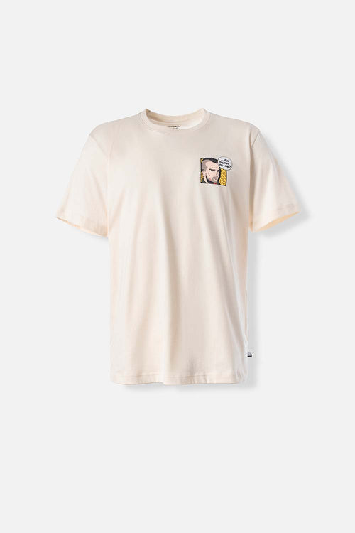 Card slide image -  CAMISETA DE MOVIES MANGA CORTA COLOR ALMENDRA PARA HOMBRE