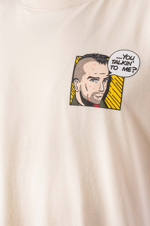 Card slide image -  CAMISETA DE MOVIES MANGA CORTA COLOR ALMENDRA PARA HOMBRE