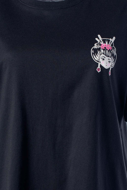 CAMISETA DE MOVIES REGULAR FIT PARA MUJER