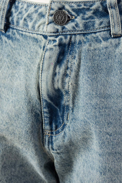 SHORT DE MOVIES EN DENIM PARA MUJER