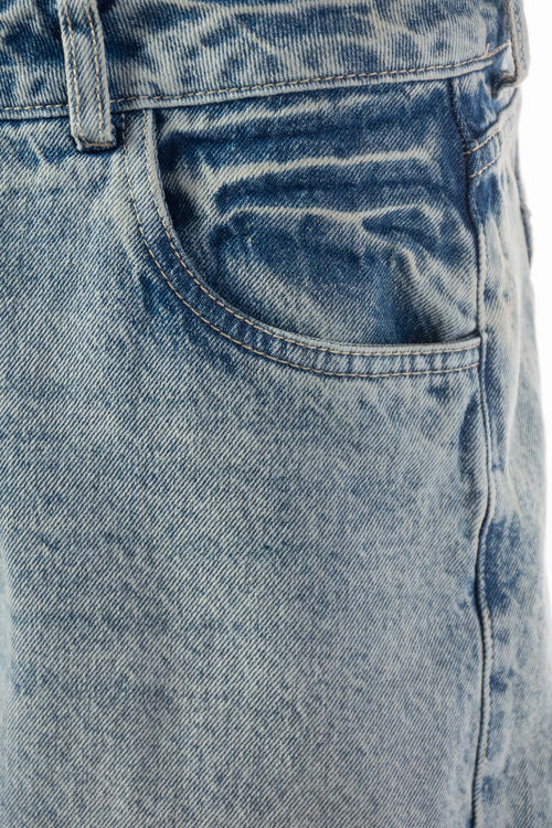 SHORT DE MOVIES EN DENIM PARA MUJER