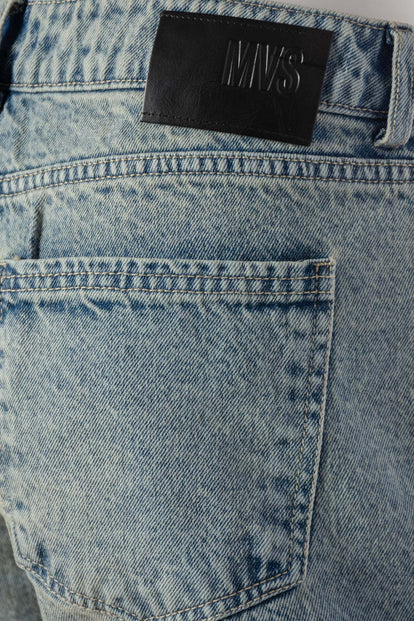 SHORT DE MOVIES EN DENIM PARA MUJER