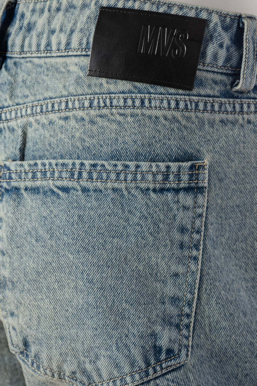 SHORT DE MOVIES EN DENIM PARA MUJER