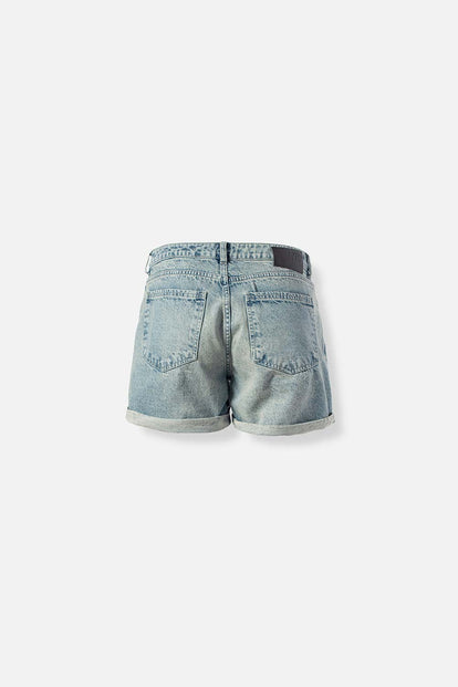 SHORT DE MOVIES EN DENIM PARA MUJER