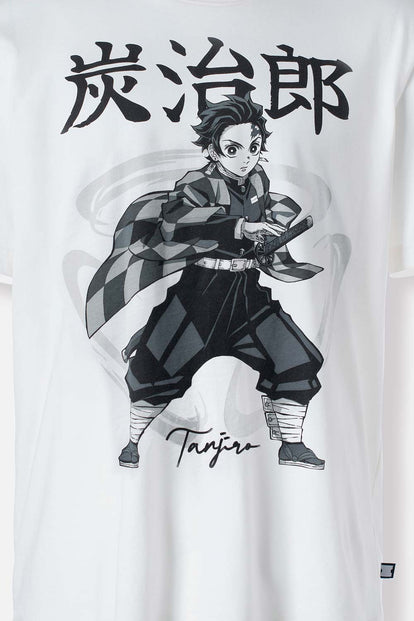 CAMISETA DE DEMON SLAYER REGULAR FIT PARA HOMBRE