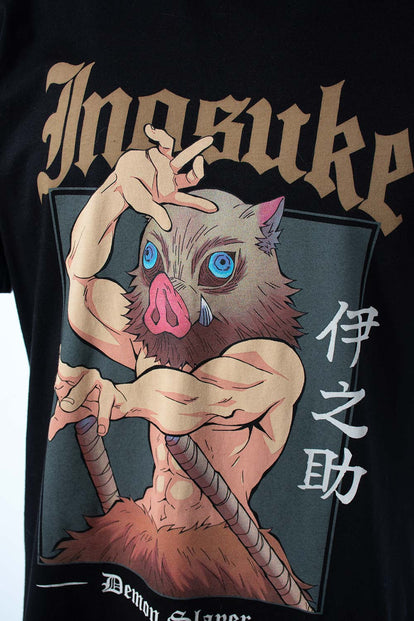 CAMISETA DE DEMON SLAYER REGULAR FIT PARA HOMBRE