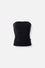 TOP STRAPLESS DE MOVIES NEGRO PARA MUJER