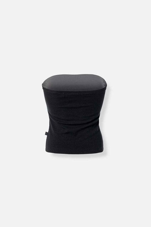 TOP STRAPLESS DE MOVIES NEGRO PARA MUJER
