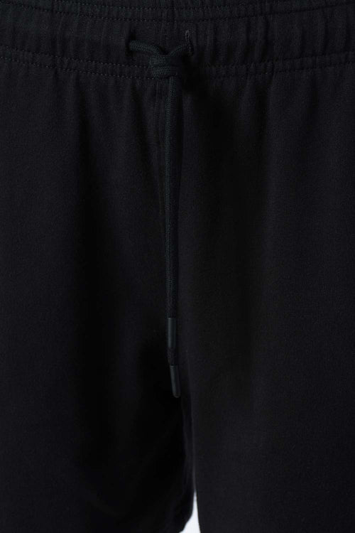 SHORT DE MOVIES CON CINTURA ELASTICA NEGRO PARA MUJER