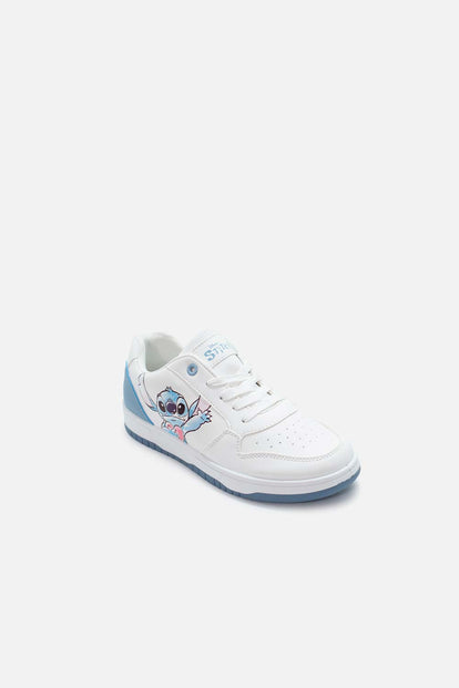TENIS DE STITCH BLANCOS PARA MUJER