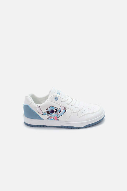 TENIS DE STITCH BLANCOS PARA MUJER