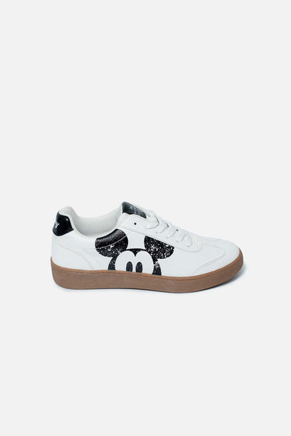 TENIS DE MICKEY MOUSE BLANCOS PARA MUJER