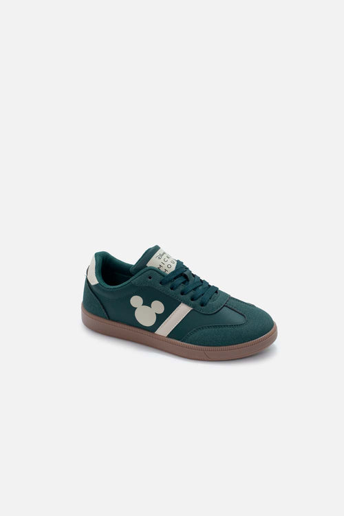 TENIS DE MICKEY MOUSE VERDE PARA MUJER