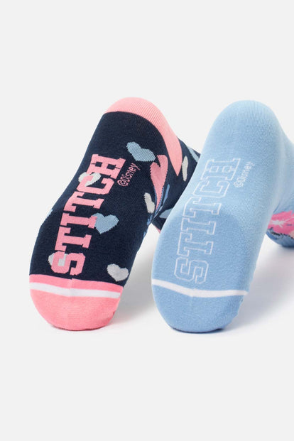 PACK X2 MEDIAS LARGAS DE LILO & STITCH PARA MUJER