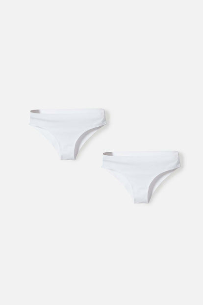 PACK X2 PANTIES DE MOVIES BLANCOS PARA MUJER