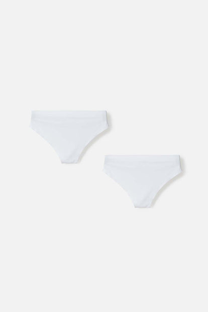 PACK X2 PANTIES DE MOVIES BLANCOS PARA MUJER
