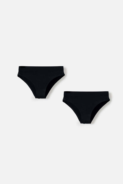 PACK X2 PANTIES DE MOVIES NEGRO PARA MUJER
