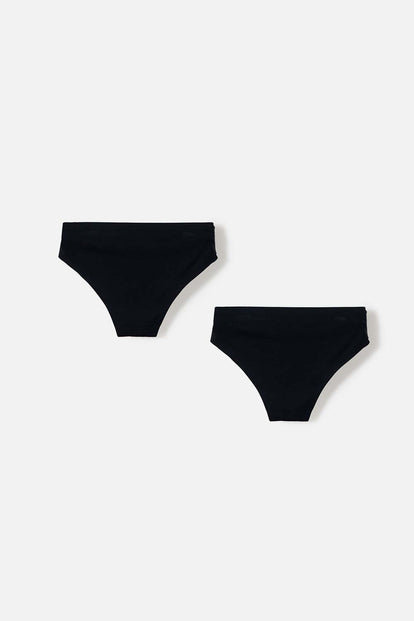 PACK X2 PANTIES DE MOVIES NEGRO PARA MUJER