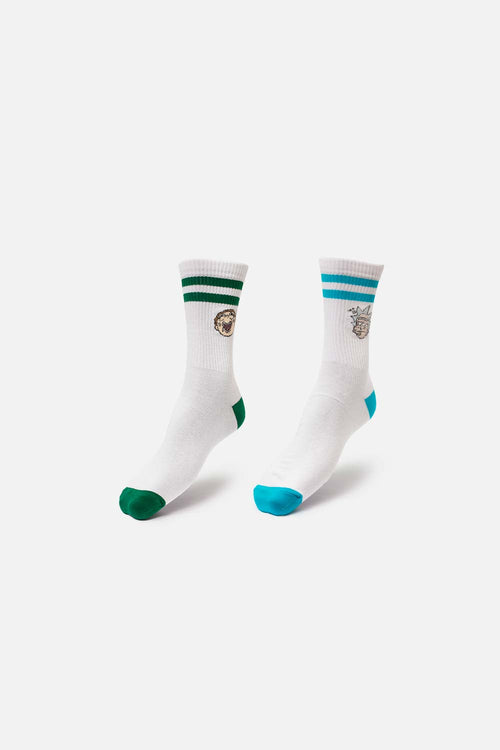 PACK X2 MEDIAS LARGAS DE RICK & MORTY PARA HOMBRE